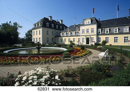 Fountain in front of castle, Western-Mecklenburg, Germany, Europe View Large Photo Image Stock Image - Fountain in front of castle, Western-Mecklenburg, Germany, Europe . Fotosearch