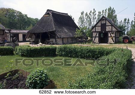 Hedges in lawn in front of museum, Fehmarn Island, Schleswig-Holstein, Germany View Large Photo Image Stock Image - Hedges in lawn in front of museum, Fehmarn Island, Schleswig-Holstein, Germany . Fotosearch