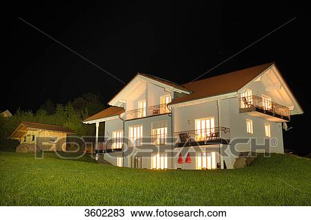 Holiday house, Bavarian Forest, Bavaria, Germany, Europe View Large Photo Image Stock Image - Holiday house, Bavarian Forest, Bavaria, Germany, Europe . Fotosearch