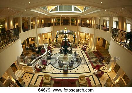 Interiors of hotel lounge, Hotel Adlon, Berlin, Germany View Large Photo Image Stock Photo - Interiors of hotel lounge, Hotel Adlon, Berlin, Germany . Fotosearch