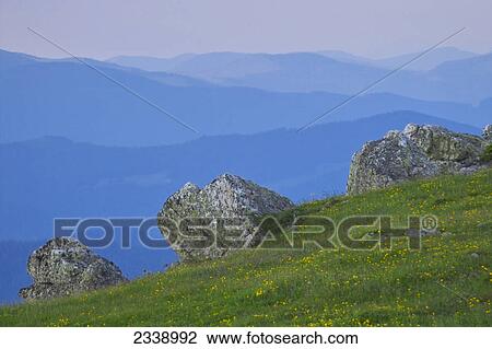 Panoramic view of mountain range, Steiermark, Austria View Large Photo Image Stock Image - Panoramic view of mountain range, Steiermark, Austria . Fotosearch