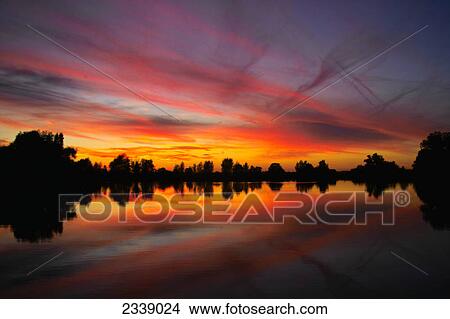 Reflection of trees in water, Franconia, Bavaria, Germany View Large Photo Image Picture - Reflection of trees in water, Franconia, Bavaria, Germany . Fotosearch