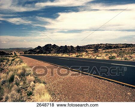 Road passing through landscape, Namibia View Large Photo Image Stock Photo - Road passing through landscape, Namibia . Fotosearch