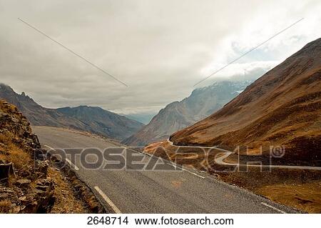 Road passing through mountains, Gap, France View Large Photo Image Picture - Road passing through mountains, Gap, France . Fotosearch
