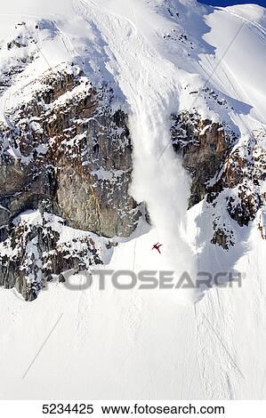 Skier jumping View Large Photo Image Stock Photography - Skier jumping . Fotosearch