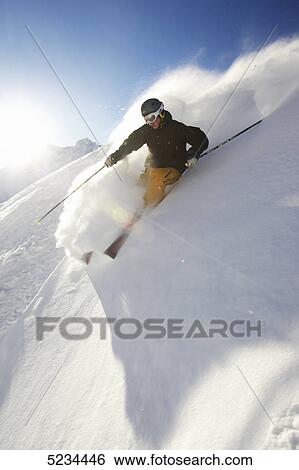 Skier View Large Photo Image Stock Photograph - Skier . Fotosearch