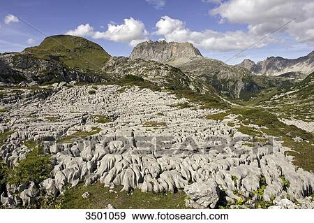 Steinernes Meer and Rote Wand, Lechquellengebirge, Vorarlberg, Austria View Large Photo Image Stock Photo - Steinernes Meer and Rote Wand, Lechquellengebirge, Vorarlberg, Austria . Fotosearch