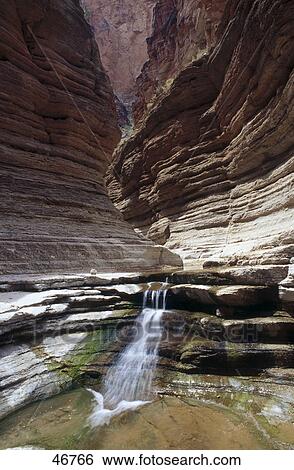 Waterfall, Grand Canyon, Arizona, USA View Large Photo Image Stock Photograph - Waterfall, Grand Canyon, Arizona, USA . Fotosearch