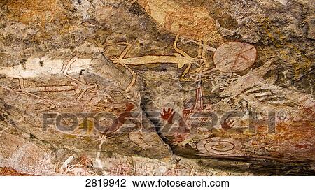 Aboriginal Rock Paintings, Mount Borradaile, Arnhem Land, Australia View Large Photo Image Stock Image - Aboriginal Rock Paintings, Mount Borradaile, Arnhem Land, Australia . Fotosearch
