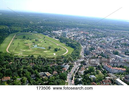 Aerial view of a city, Frankfurt, Germany View Large Photo Image Stock Photograph - Aerial view of a city, Frankfurt, Germany . Fotosearch