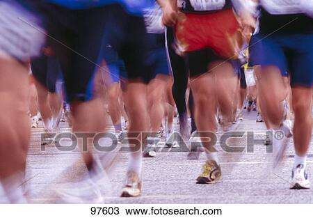 Athletes running in marathon View Large Photo Image Stock Image - Athletes running in marathon . Fotosearch