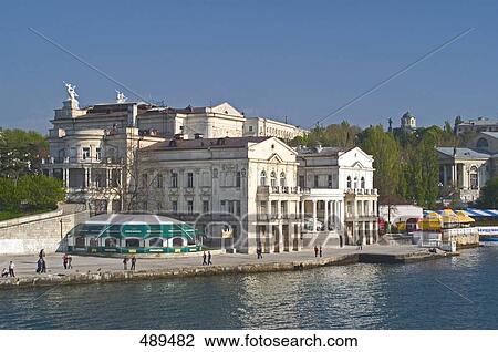 Buildings at waterfront, Sevastopol, Crimea, Ukraine View Large Photo Image Stock Image - Buildings at waterfront, Sevastopol, Crimea, Ukraine . Fotosearch