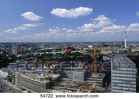 Buildings in city, Hamburg, Germany View Large Photo Image Stock Image - Buildings in city, Hamburg, Germany . Fotosearch