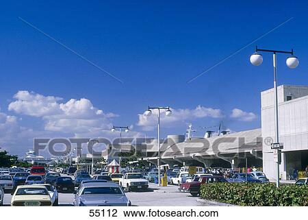 Cars parked in front of buildings, Port of Miami, Miami, Florida, USA View Large Photo Image Stock Image - Cars parked in front of buildings, Port of Miami, Miami, Florida, USA . Fotosearch