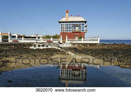 Casa Juanita, Arrieta, Lanzarote, Canary Islands, Spain, Europe View Large Photo Image Stock Image - Casa Juanita, Arrieta, Lanzarote, Canary Islands, Spain, Europe . Fotosearch