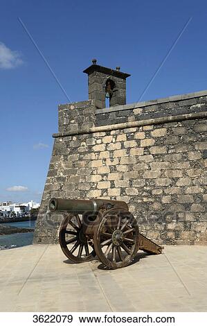 Castillo de San Gabriel, Islote de los Ingleses, Arrecife, Lanzarote, Kanarische Inseln, Spanien, Europa View Large Photo Image Stock Photo - Castillo de San Gabriel, Islote de los Ingleses, Arrecife, Lanzarote, Kanarische Inseln, Spanien, Europa . Fotosearch