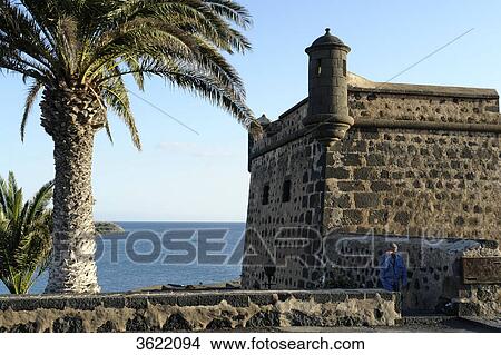 Picture - Castillo de San Jose, Arrecife, Lanzarote, Canary Islands, Spain, Europe . Fotosearch
