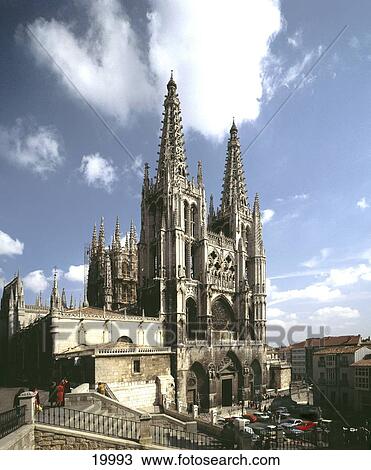 Cathedral in city, Burgos Cathedral, Burgos, Castilla Y Leon, Spain View Large Photo Image Stock Image - Cathedral in city, Burgos Cathedral, Burgos, Castilla Y Leon, Spain . Fotosearch