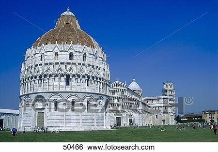 Cathedral with tower in field, Pisa Cathedral, Leaning Tower Of Pisa, Piazza Dei Miracoli, Pisa, Tuscany, Italy View Large Photo Image Stock Photograph - Cathedral with tower in field, Pisa Cathedral, Leaning Tower Of Pisa, Piazza Dei Miracoli, Pisa, Tuscany, Italy . Fotosearch