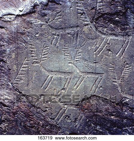 Cave Paintings on rock, Val Camonica, Lombardy, Italy View Large Photo Image Stock Photo - Cave Paintings on rock, Val Camonica, Lombardy, Italy . Fotosearch