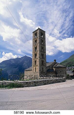 Church at roadside, Sant Climent de Taull, Taull, Catalonia, Spain View Large Photo Image Stock Image - Church at roadside, Sant Climent de Taull, Taull, Catalonia, Spain . Fotosearch