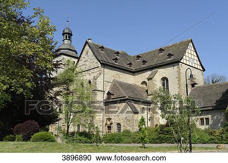 Church Saint Saturnia, Neuenheerse, North Rhine-Westphalia, Germany, Europe View Large Photo Image Stock Image - Church Saint Saturnia, Neuenheerse, North Rhine-Westphalia, Germany, Europe . Fotosearch