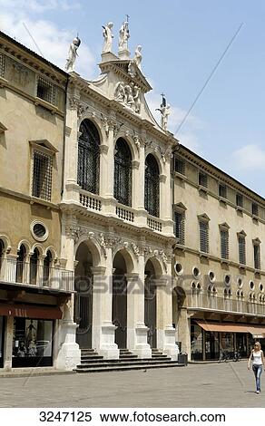 Stock Photography - Church San Vicenzo, Vicenza, Venetia, Italy . Fotosearch