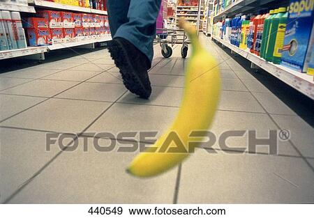 Stock Photo - Close-up of banana . Fotosearch
