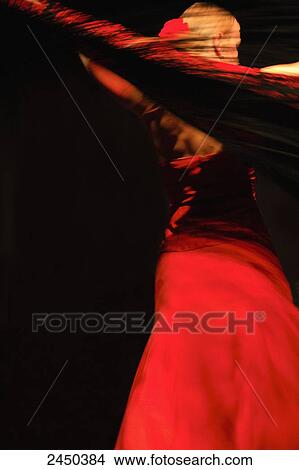 Close-up of female flamenco dancer dancing View Large Photo Image Picture - Close-up of female flamenco dancer dancing . Fotosearch