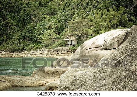 Stock Photo - Coast of Ko Phangan, Thailand . Fotosearch
