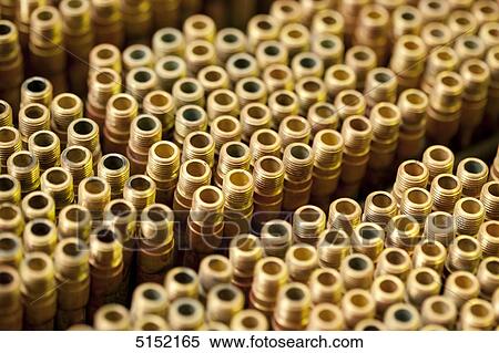 Copper pipes with threads View Large Photo Image Stock Photography - Copper pipes with threads . Fotosearch