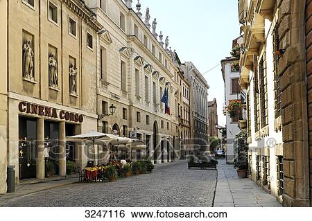 Corso Antonio Fogazzaro, Vicenza, Venetia, Italy View Large Photo Image Stock Photograph - Corso Antonio Fogazzaro, Vicenza, Venetia, Italy . Fotosearch