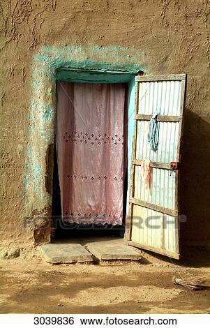 Covered entrance to the Bambara House, Korokoro, Mali View Large Photo Image Stock Photograph - Covered entrance to the Bambara House, Korokoro, Mali . Fotosearch