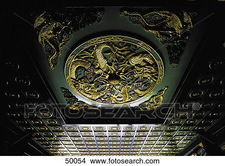Detail of ceiling, Yuyuan Market, Shanghai, China View Large Photo Image Picture - Detail of ceiling, Yuyuan Market, Shanghai, China . Fotosearch