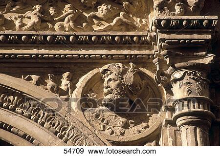 Detail of church, St Clement Catholic Church, Toledo, Spain View Large Photo Image Stock Photo - Detail of church, St Clement Catholic Church, Toledo, Spain . Fotosearch