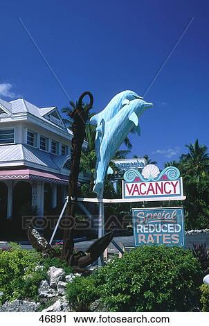 Dolphin sculpture at motel, Kitsch Motel, Islamorada, Key West, Florida, USA View Large Photo Image Stock Image - Dolphin sculpture at motel, Kitsch Motel, Islamorada, Key West, Florida, USA . Fotosearch