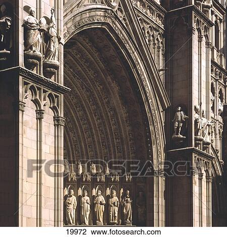 Entrance of church, Cathedral Of Saint Mary Of Toledo, Toledo, Spain View Large Photo Image Stock Image - Entrance of church, Cathedral Of Saint Mary Of Toledo, Toledo, Spain . Fotosearch