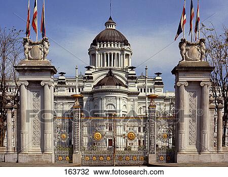 Facade of government building, Bangkok, Thailand View Large Photo Image Stock Image - Facade of government building, Bangkok, Thailand . Fotosearch