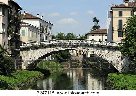 Fiume Retrone und Ponte St. Michele, Vicenza, Venetia, Italy  View Large Photo Image Stock Photography - Fiume Retrone und Ponte St. Michele, Vicenza, Venetia, Italy . Fotosearch