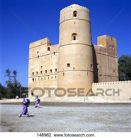 Fort at Oasis Naaman, Province Batinah, Oman View Large Photo Image Stock Image - Fort at Oasis Naaman, Province Batinah, Oman . Fotosearch