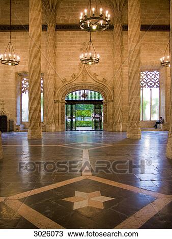 Hall of the Silk Exchange (La Lonja de la Seda) in Valencia, Spain View Large Photo Image Stock Image - Hall of the Silk Exchange (La Lonja de la Seda) in Valencia, Spain . Fotosearch