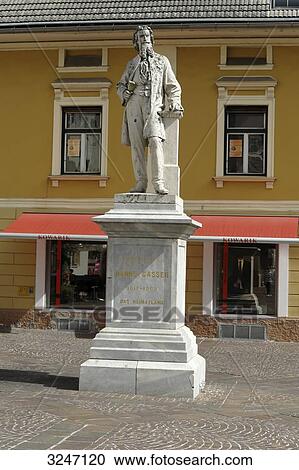 Hans-Gasser-Denkmal, Villach, Carinthia, Austria View Large Photo Image Stock Image - Hans-Gasser-Denkmal, Villach, Carinthia, Austria . Fotosearch