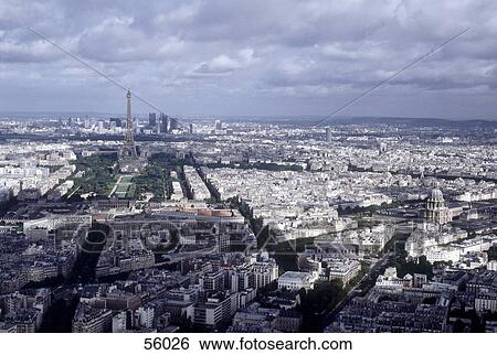 High angle view of cityscape, Paris, France, Europe View Large Photo Image Stock Photograph - High angle view of cityscape, Paris, France, Europe . Fotosearch