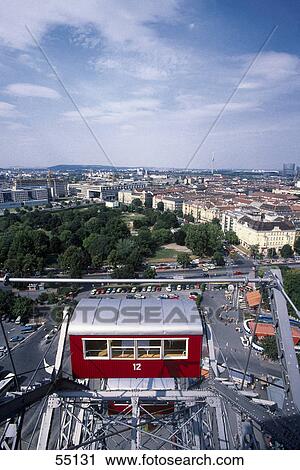 High angle view of cityscape, Vienna, Austria View Large Photo Image Stock Image - High angle view of cityscape, Vienna, Austria . Fotosearch
