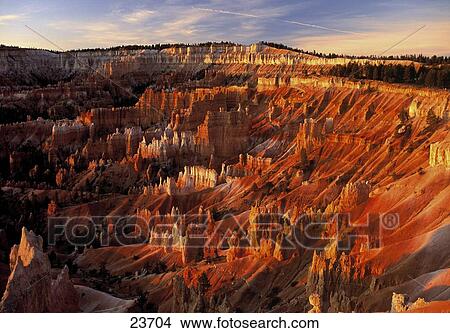 High angle view of rock formations, Bryce Canyon National Park, Utah, USA View Large Photo Image Picture - High angle view of rock formations, Bryce Canyon National Park, Utah, USA . Fotosearch