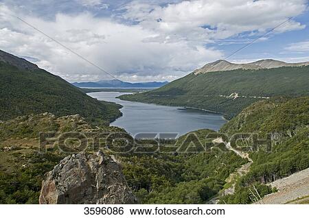 Lago Escondido, Tierra del Fuego, Argentina View Large Photo Image Stock Photograph - Lago Escondido, Tierra del Fuego, Argentina . Fotosearch