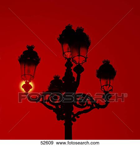 Low angle view of lamppost, Madrid, Spain View Large Photo Image Stock Photo - Low angle view of lamppost, Madrid, Spain . Fotosearch