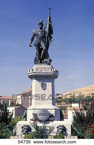Stock Photography - Low angle view of monument, Medellin, Badajoz Province, Spain . Fotosearch