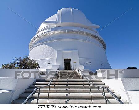 Stock Photo - Low angle view of observatory, Palomar Observatory, San Diego County, California, USA . Fotosearch