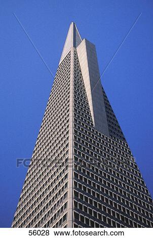 Stock Photo - Low angle view of tower, San Francisco, California, USA . Fotosearch